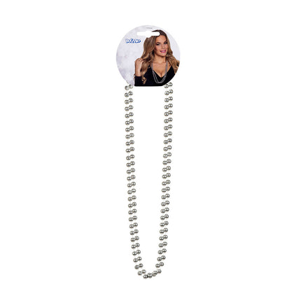 Collares Perlas Plata 2pcs
