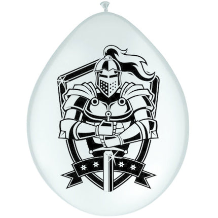 Globos Caballero 8pcs 30cm