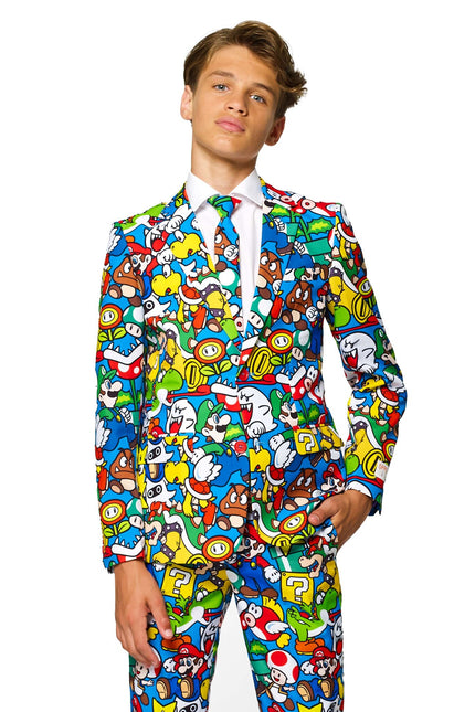 Super Mario Traje Niño Adolescente <tc>OppoSuits</tc>
