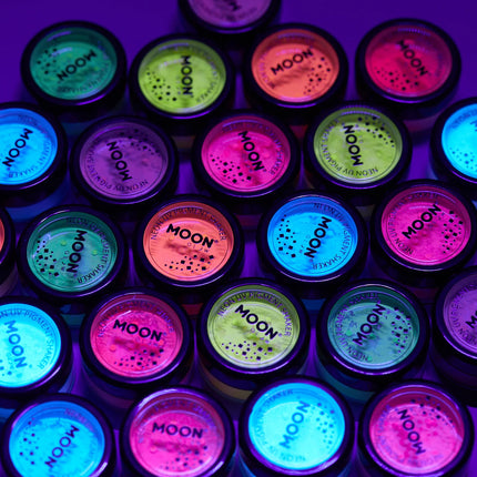 Moon Glow Pigmento UV Neón Shakers Rosa Intenso 5g