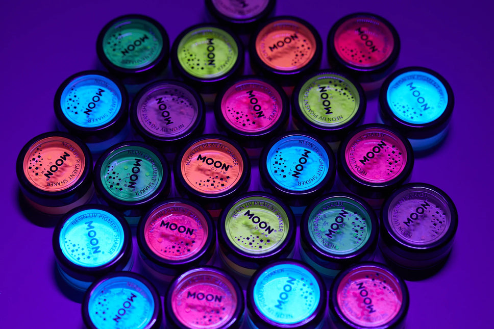 Moon Glow Pigmento UV Neón Shakers Rosa Intenso 5g
