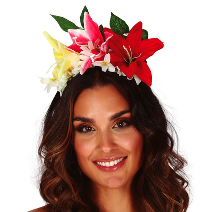 Diadema de orquídeas