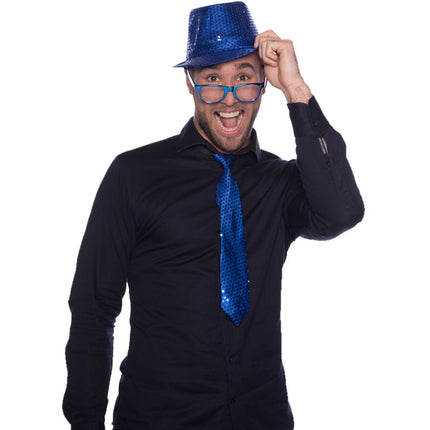 Gafas Azul Metalizado