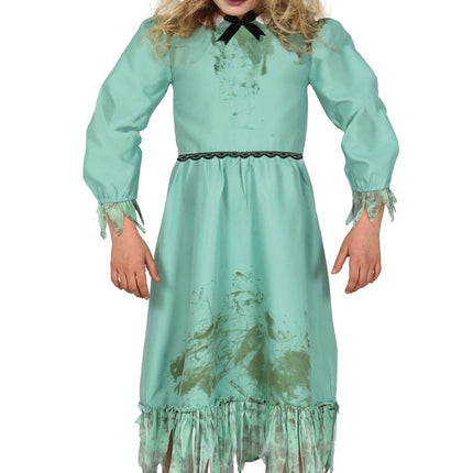 Disfraz Fantasma Halloween Niña Verde