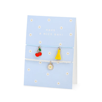Tarjeta de felicitación Pulseras 14,8 cm