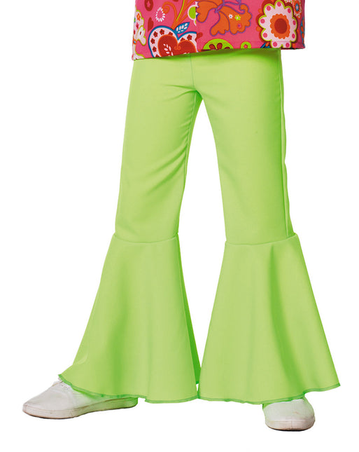 Pantalón Hippie 60S Verde Niño