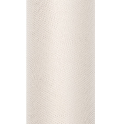 Rollo de Tul Crema Vainilla 30cm 9m