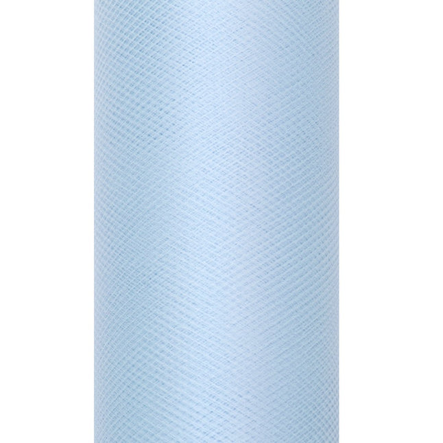 Rollo de Tul Azul Claro 30cm 9m