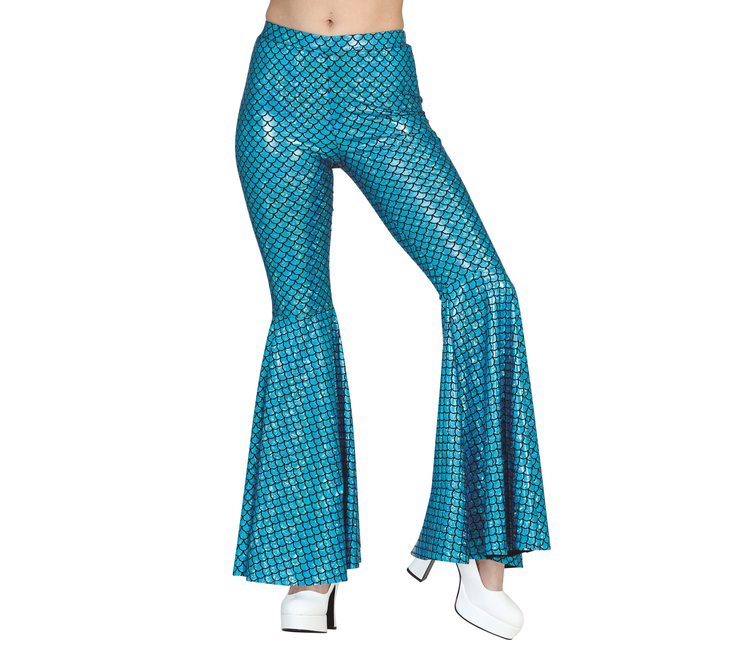 Pantalón Sirena Azul Mujer