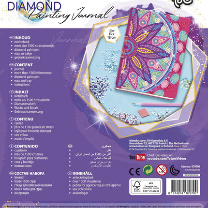 Pintura Diamante Flor Mandela