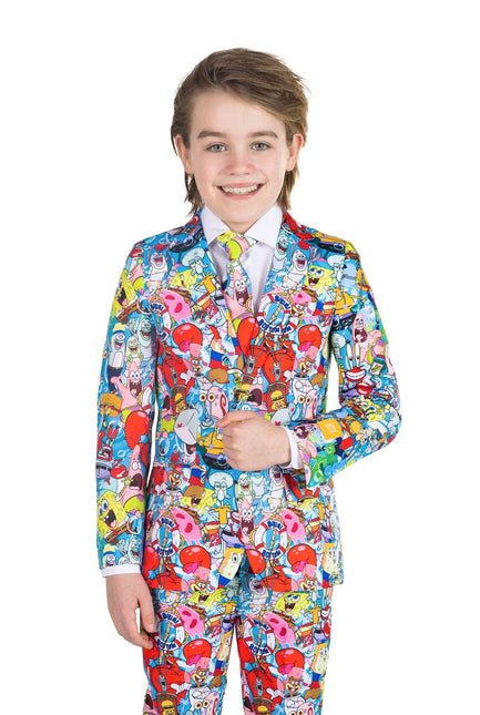 Bob Esponja Frenesí Traje Niño <tc>OppoSuits</tc>