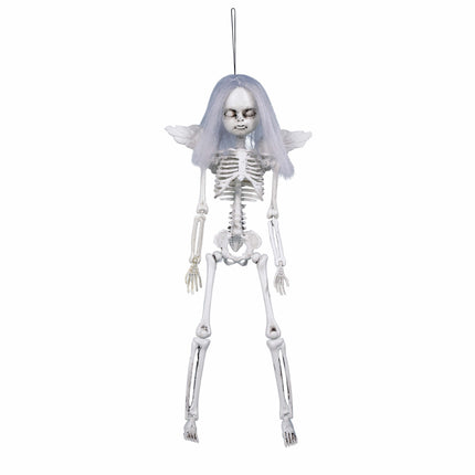 Decoración Colgante Halloween Ángel Esqueleto 40cm