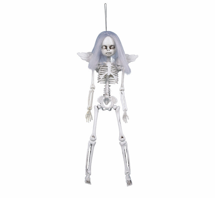 Decoración Colgante Halloween Ángel Esqueleto 40cm