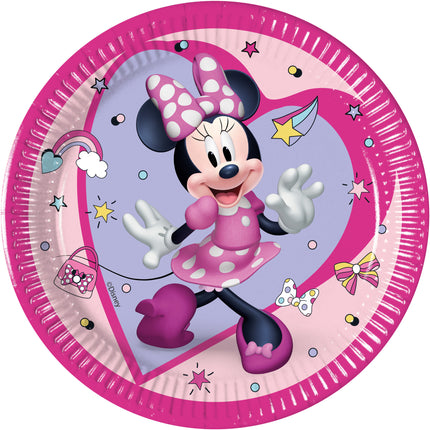 Platos Minnie Junior 20cm 8pcs