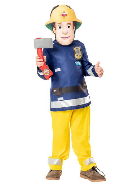 Traje de Bombero Sam Luxe Niño