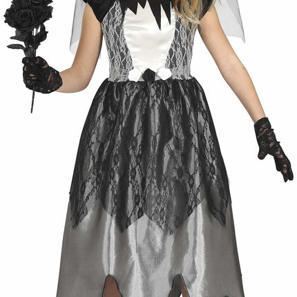 Disfraz de Novia Fantasma Halloween Niña