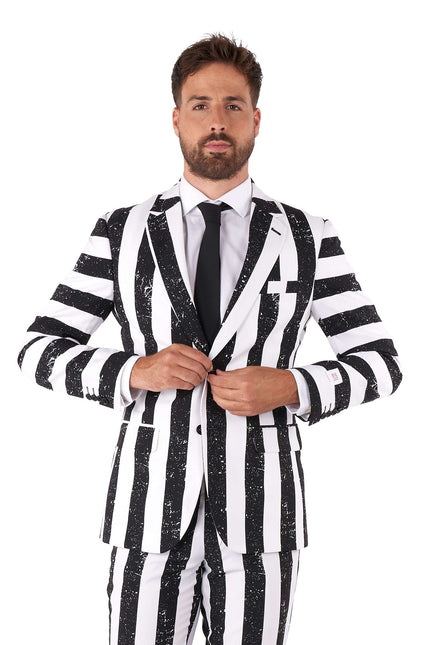 Traje Beetlejuice Hombre <tc>OppoSuits</tc>