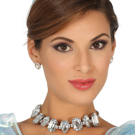 Collar Diamantes 19cm