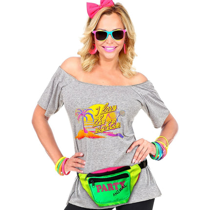 Neon 80S Bolsa de cadera