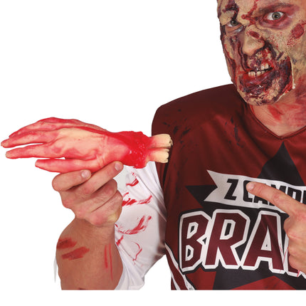 Mano de confeti para la mesa de Halloween