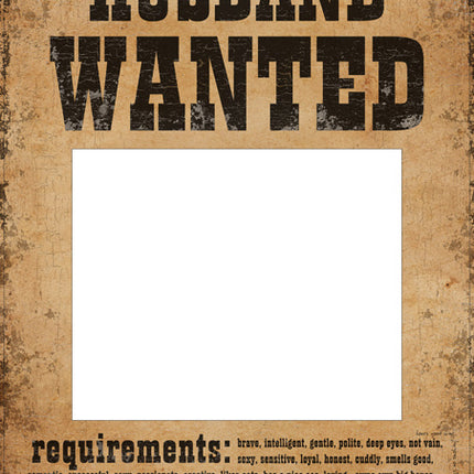 Marco para fotomatón Wanted 2pcs