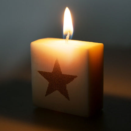 Vela Letra Estrella 4cm