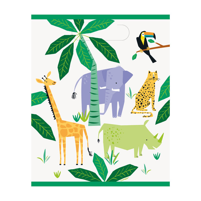 Animales Safari Bolsas para compartir 8 uds