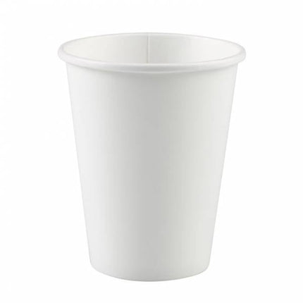 Vasos Blancos Cartón 266ml 8pcs