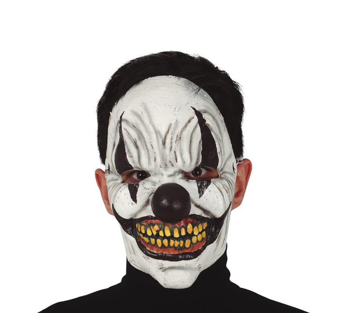 Máscara de Payaso de Halloween Negra