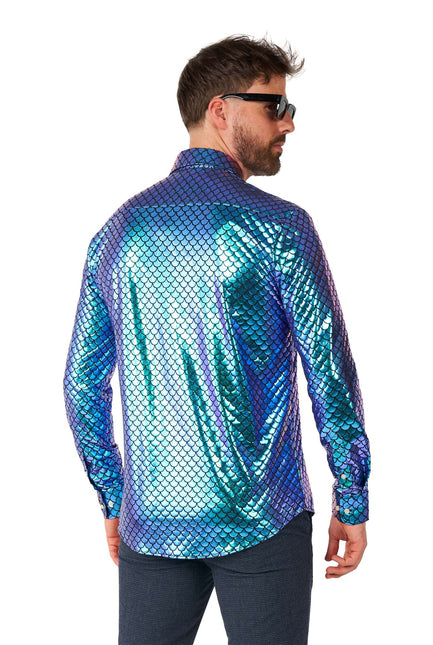 Camisa Disco Sirena Hombre <tc>OppoSuits</tc>