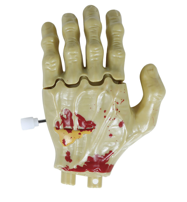 Manos de Halloween de cuerda 9cm 12uds.
