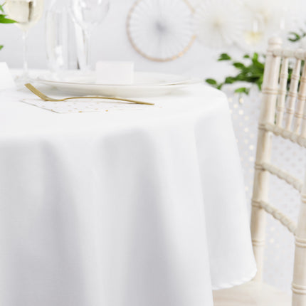 Mantel Blanco Redondo 2.8m