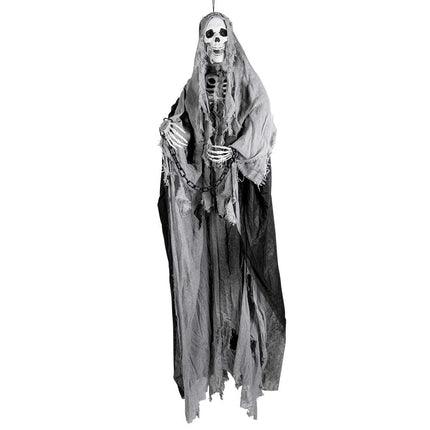 Muñeca Halloween Esqueleto Gris 180cm