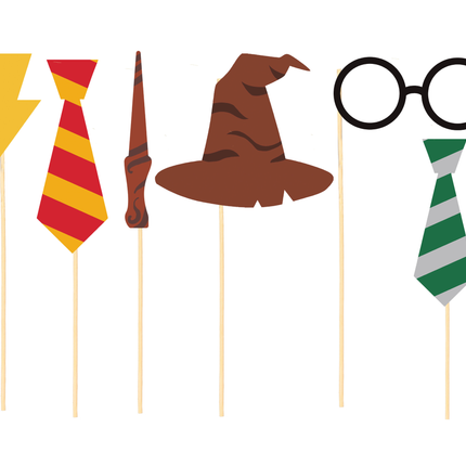 Harry Potter Atrezzo para fotos 6 piezas