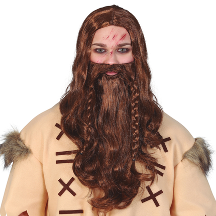 Peluca vikinga