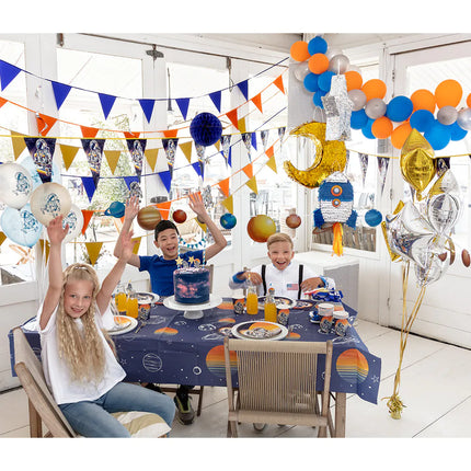 Mantel Fiesta Espacial Papel 1,8m