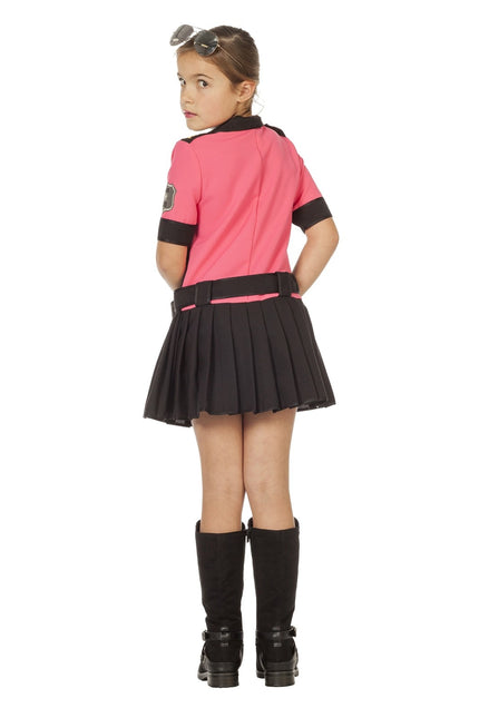 Vestido Policía Rosa Niño