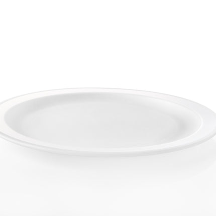 Platos Blancos Reutilizables 27cm 6pcs