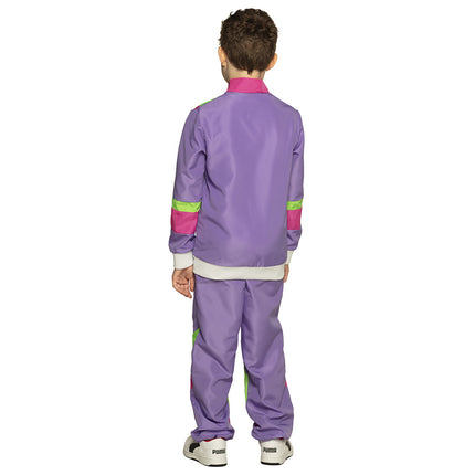 Chándal Defectuoso Niño Morado