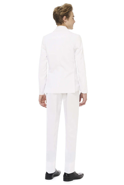 Traje Blanco Niño Adolescente <tc>OppoSuits</tc>