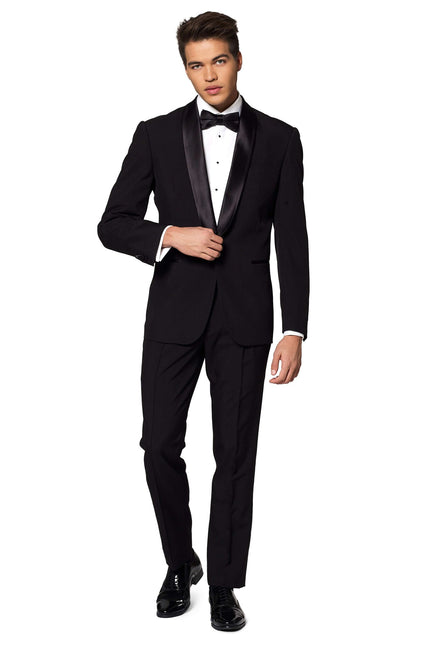 Esmoquin negro hombre <tc>OppoSuits</tc>
