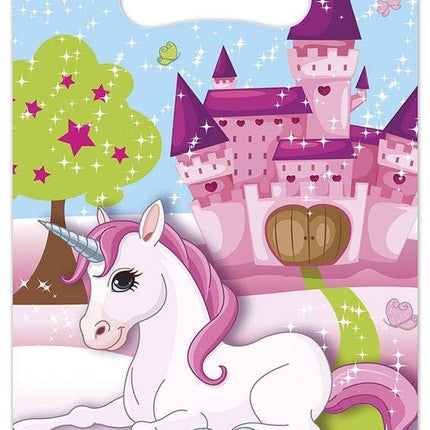Unicornio Bolsas para Compartir Decoración 23cm 6pcs