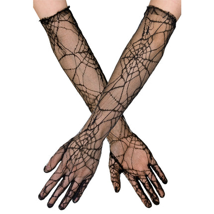Guantes de Halloween Telaraña
