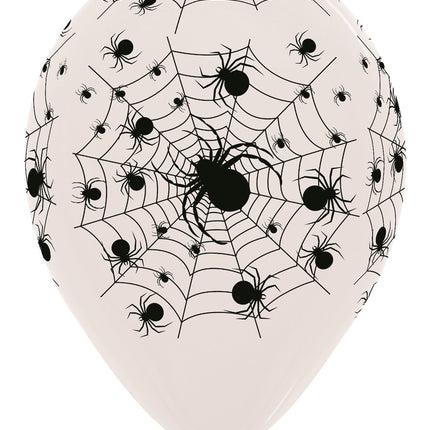 Globos Tela de Araña Cristalina 30cm 25pcs