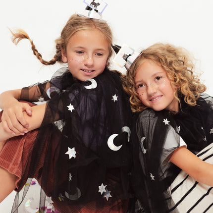 Capa negra de Halloween