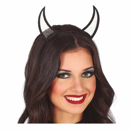 Diadema de Halloween Orejas de diablo