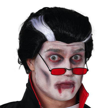 Peluca de Halloween Drácula