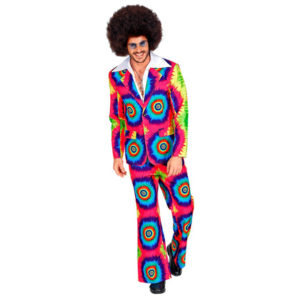 Disfraz Disco 70S Color Hombre Groovy