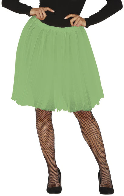 Tutú Verde Claro Mujer 60cm
