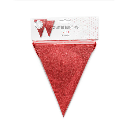 Rojo Flagline Glitter 6m